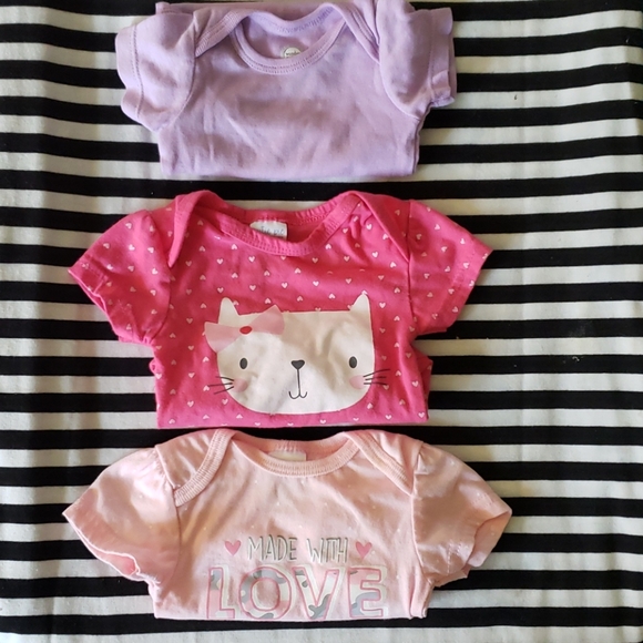 Multiples Other - 3 onesies